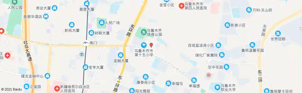 乌鲁木齐市档案局_公交站地图_乌鲁木齐公交_妙搜公交查询2025