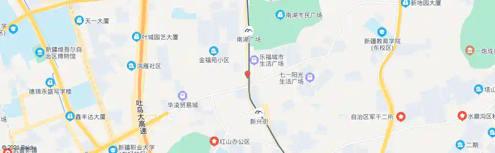 乌鲁木齐劳动街_公交站地图_乌鲁木齐公交_妙搜公交查询2025