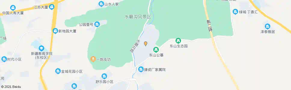 乌鲁木齐绿城玫瑰园_公交站地图_乌鲁木齐公交_妙搜公交查询2025