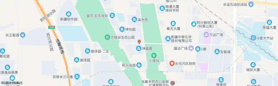 乌鲁木齐万寿山街_公交站地图_乌鲁木齐公交_妙搜公交查询2025