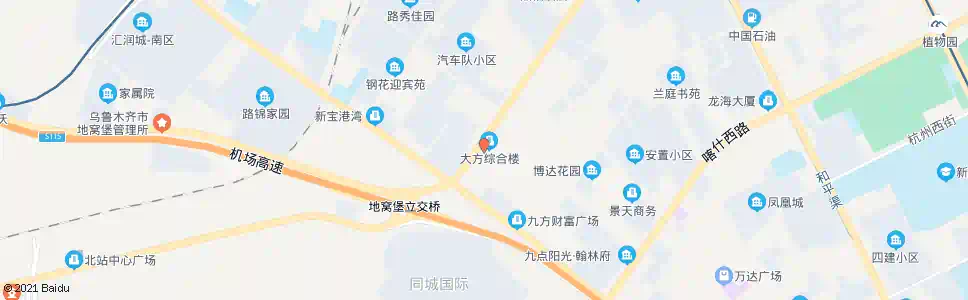 乌鲁木齐粮油加工厂_公交站地图_乌鲁木齐公交_妙搜公交查询2025