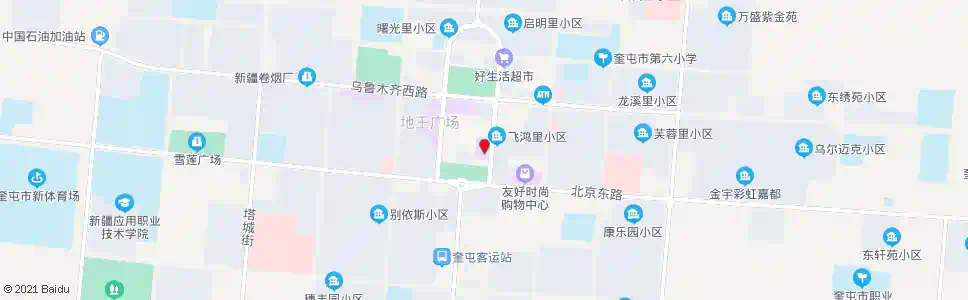 伊犁团结皮鞋靴鞋厂_公交站地图_伊犁公交_妙搜公交查询2025