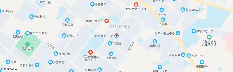 伊犁世纪嘉苑大二期_公交站地图_伊犁公交_妙搜公交查询2025