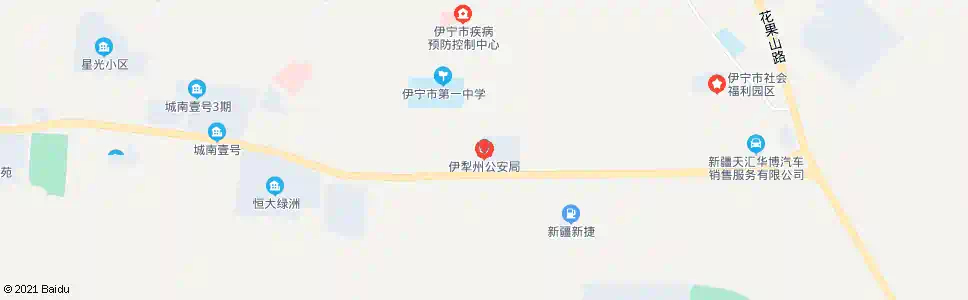 伊犁州公安局_公交站地图_伊犁公交_妙搜公交查询2025