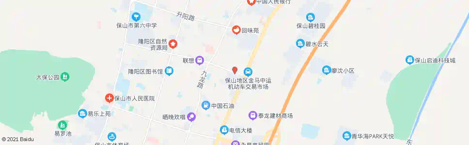 保山香料烟公司_公交站地图_保山公交_妙搜公交查询2025