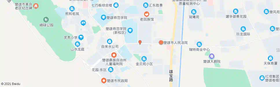 楚雄市公务员小区_公交站地图_楚雄公交_妙搜公交查询2025