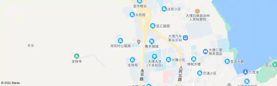 大理太和苑小区_公交站地图_大理公交_妙搜公交查询2025