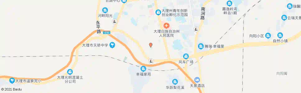 大理福兴小学_公交站地图_大理公交_妙搜公交查询2025