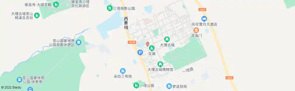大理博爱路口_公交站地图_大理公交_妙搜公交查询2025