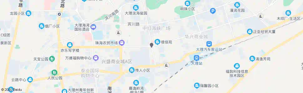 大理苍浪路口_公交站地图_大理公交_妙搜公交查询2025