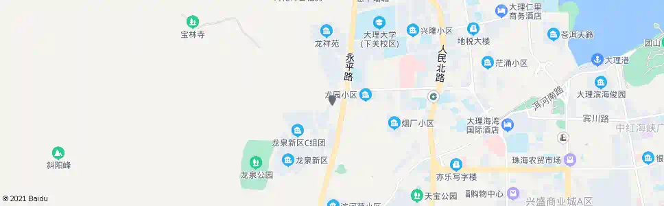 大理宝井村_公交站地图_大理公交_妙搜公交查询2025