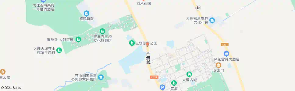 大理北门桥头_公交站地图_大理公交_妙搜公交查询2025