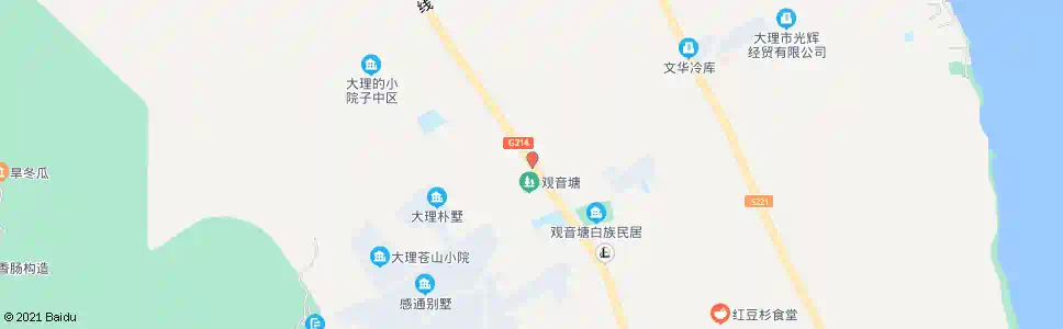 大理观音堂_公交站地图_大理公交_妙搜公交查询2025