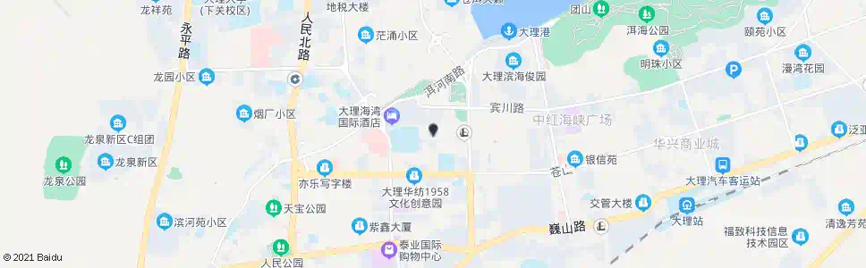 大理市二幼_公交站地图_大理公交_妙搜公交查询2025