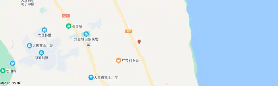 大理南经庄_公交站地图_大理公交_妙搜公交查询2025