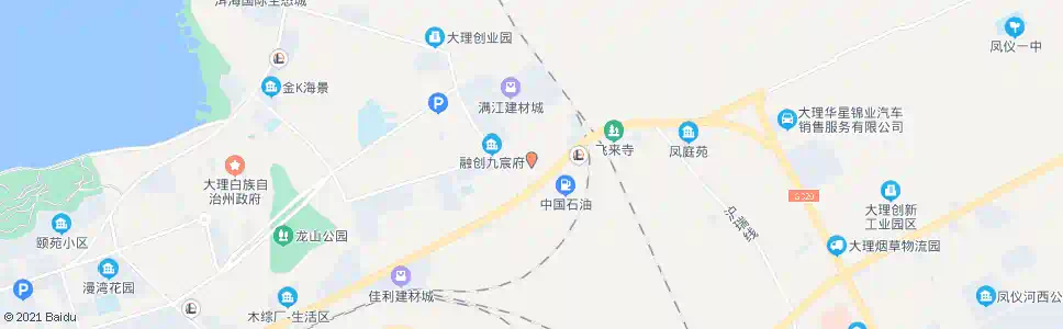 大理新村_公交站地图_大理公交_妙搜公交查询2025