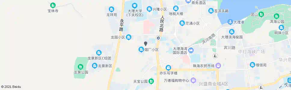 大理滇西水泥厂_公交站地图_大理公交_妙搜公交查询2025
