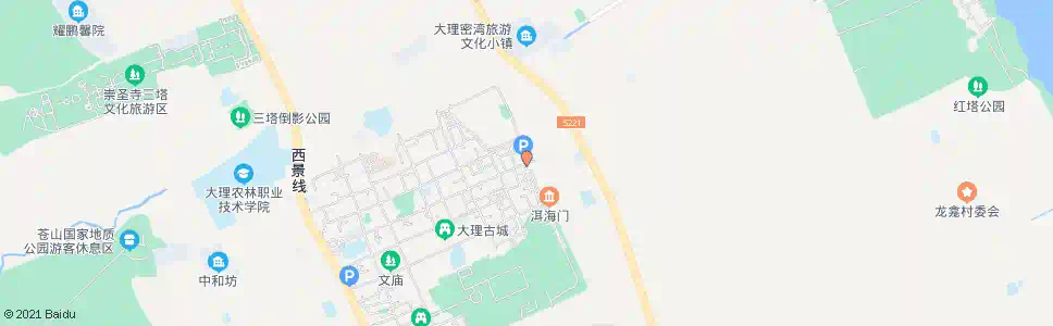 大理果子园_公交站地图_大理公交_妙搜公交查询2025