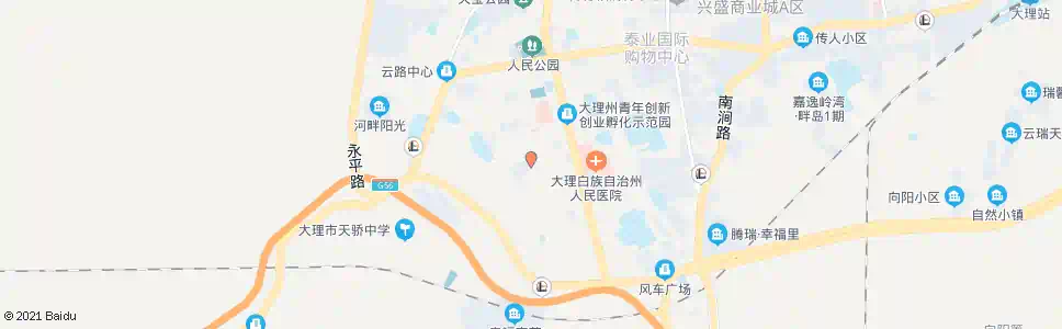 大理龙溪路口(幸福路)_公交站地图_大理公交_妙搜公交查询2025