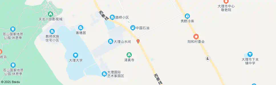 大理泰安桥南_公交站地图_大理公交_妙搜公交查询2025