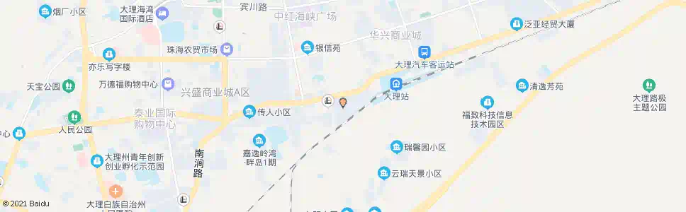 大理建材市场(三茂街)_公交站地图_大理公交_妙搜公交查询2025