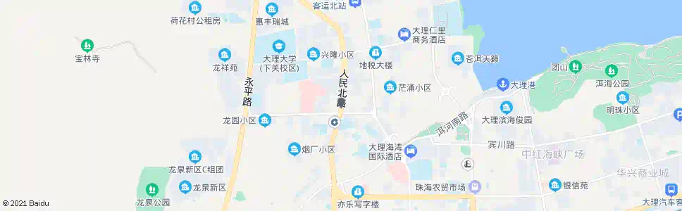 大理阳洱小区_公交站地图_大理公交_妙搜公交查询2025