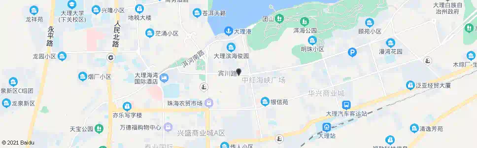 大理卫校门诊_公交站地图_大理公交_妙搜公交查询2025