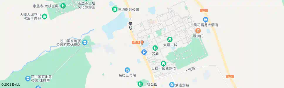 大理一中分部_公交站地图_大理公交_妙搜公交查询2025