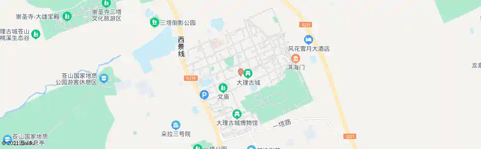 大理护国路口_公交站地图_大理公交_妙搜公交查询2025