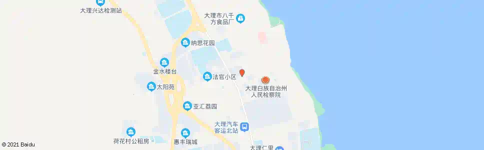 大理机动大队_公交站地图_大理公交_妙搜公交查询2025