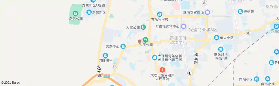 大理福庆巷口_公交站地图_大理公交_妙搜公交查询2025