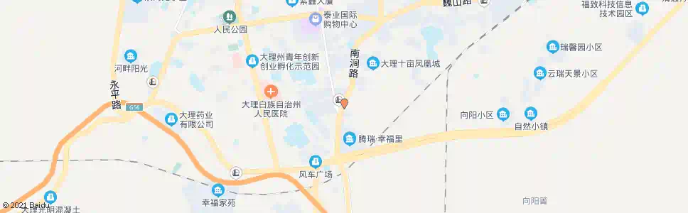 大理州党校_公交站地图_大理公交_妙搜公交查询2025