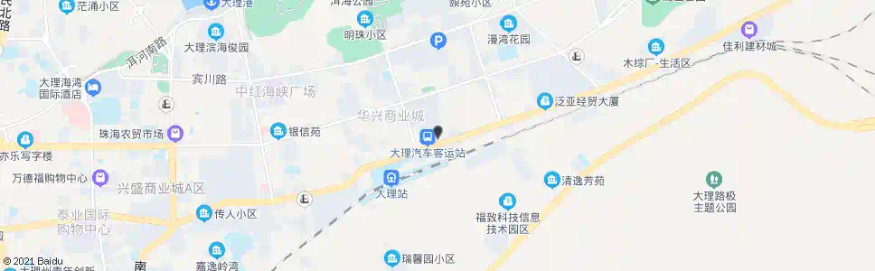 大理大理东门_公交站地图_大理公交_妙搜公交查询2025