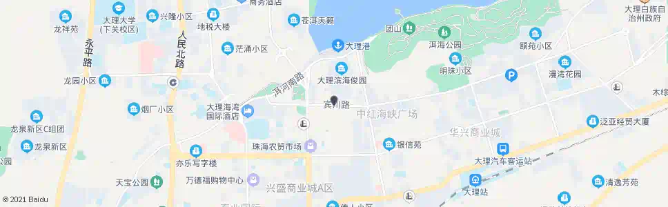 大理里后山村_公交站地图_大理公交_妙搜公交查询2025