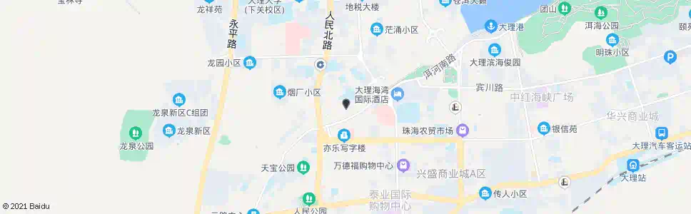 大理下关三中_公交站地图_大理公交_妙搜公交查询2025