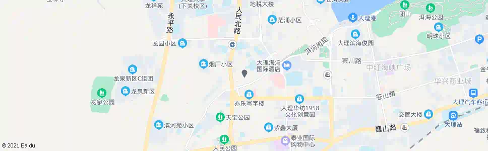 大理师专宿舍_公交站地图_大理公交_妙搜公交查询2025