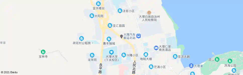 大理大展屯_公交站地图_大理公交_妙搜公交查询2025