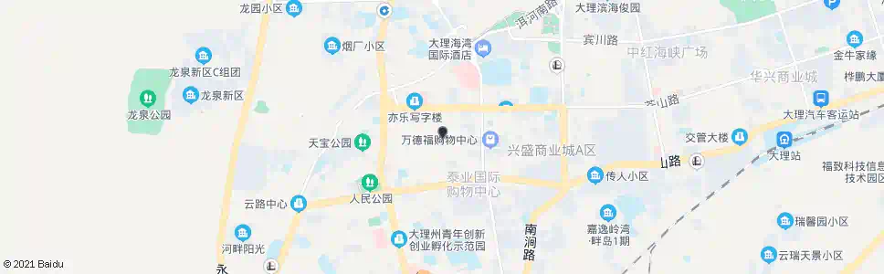 大理劳保公司_公交站地图_大理公交_妙搜公交查询2025