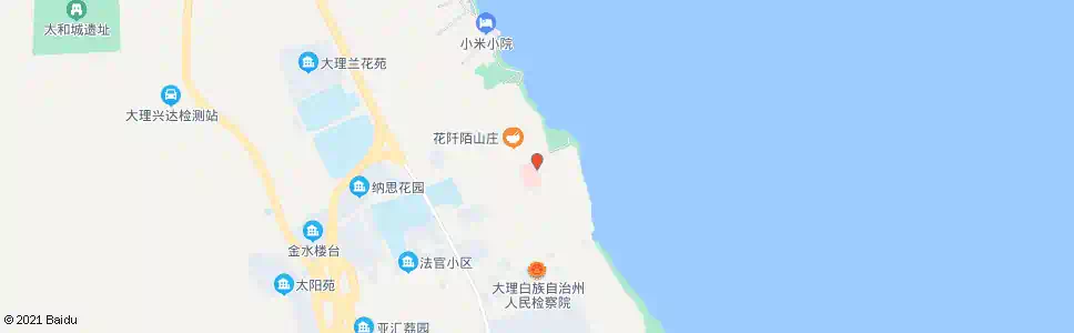 大理苍山路医院_公交站地图_大理公交_妙搜公交查询2025