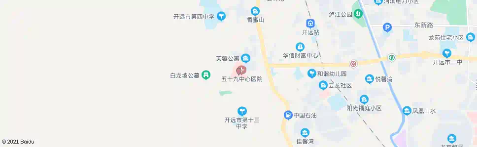 红河第五十九医院_公交站地图_红河公交_妙搜公交查询2025