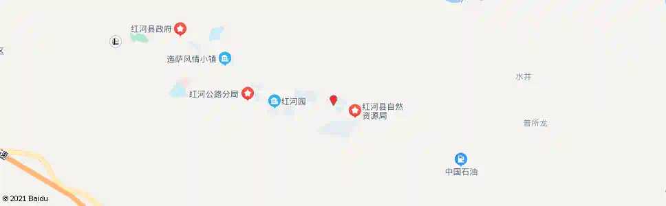 红河县公安局(西)_公交站地图_红河公交_妙搜公交查询2025