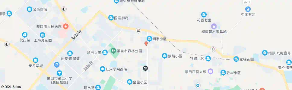 红河县农行_公交站地图_红河公交_妙搜公交查询2025