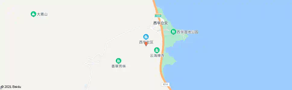 昆明西华村村口_公交站地图_昆明公交_妙搜公交查询2025