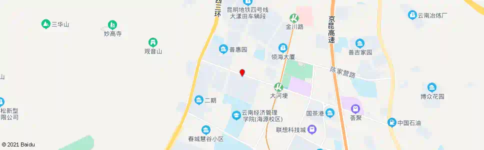昆明王筇路西段_公交站地图_昆明公交_妙搜公交查询2025