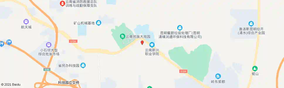昆明水海子_公交站地图_昆明公交_妙搜公交查询2025