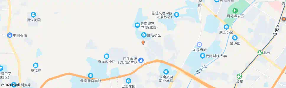 昆明教兴路口核桃箐路_公交站地图_昆明公交_妙搜公交查询2025