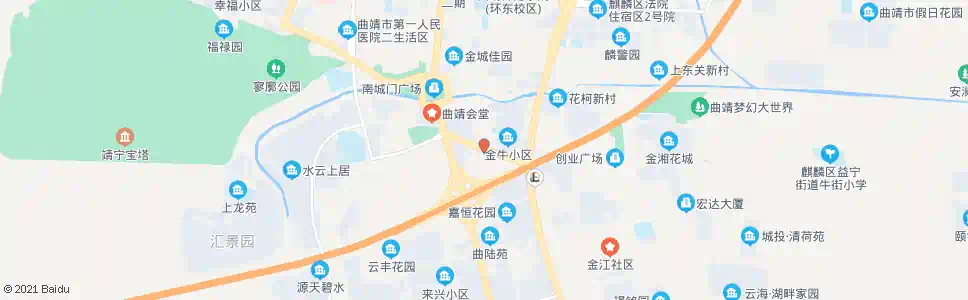 曲靖花柯_公交站地图_曲靖公交_妙搜公交查询2025