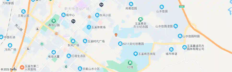 玉溪师院附中_公交站地图_玉溪公交_妙搜公交查询2025