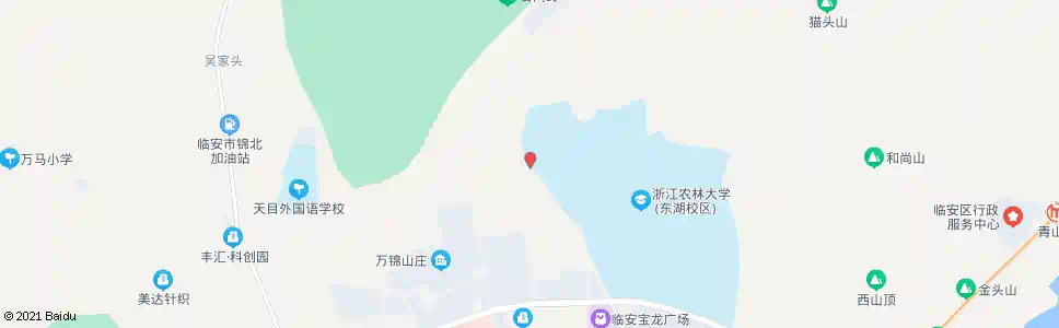 杭州农大西门_公交站地图_杭州公交_妙搜公交查询2025