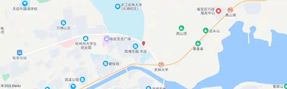 杭州东湖村口_公交站地图_杭州公交_妙搜公交查询2025